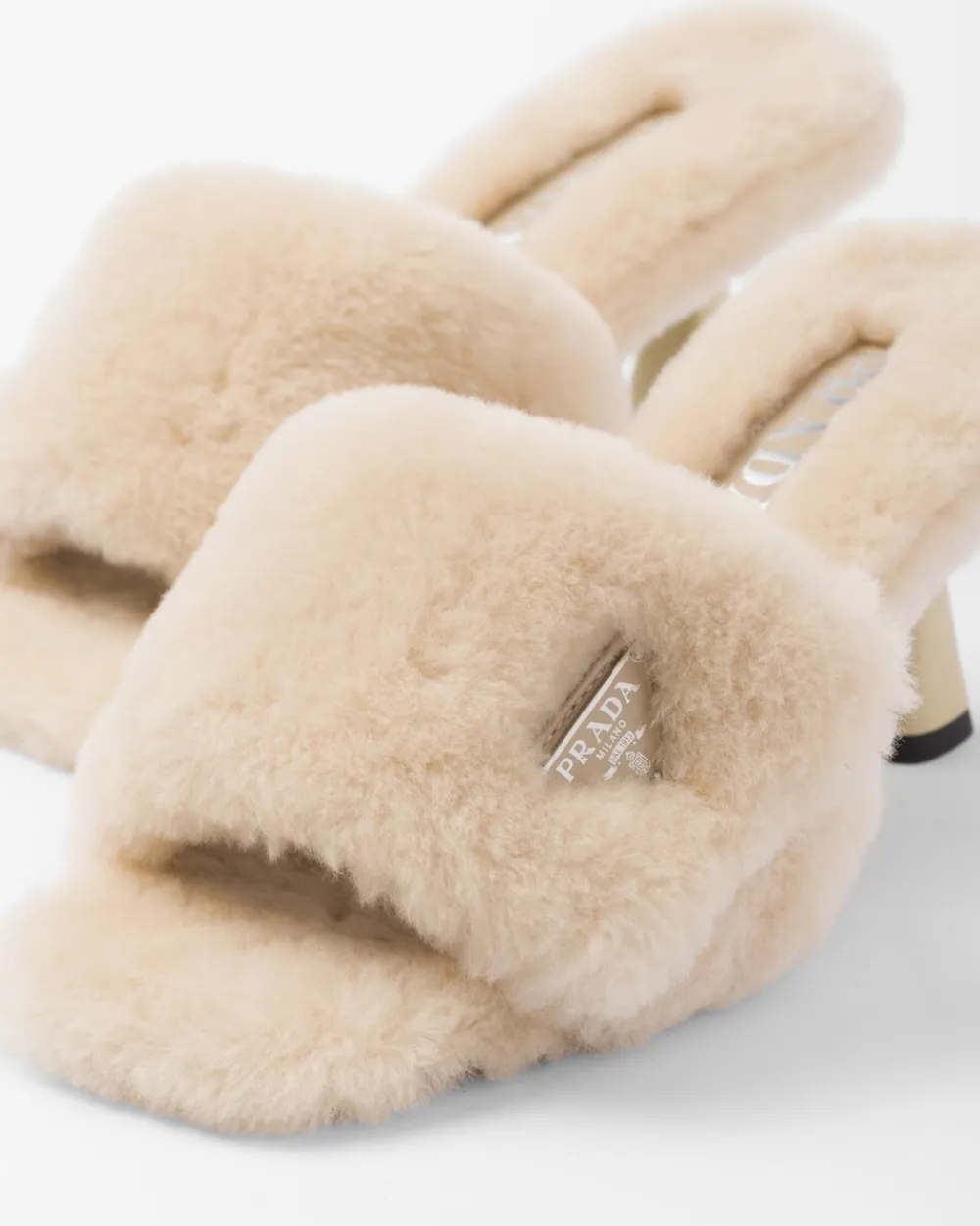 Mujer Prada PANTUFLAS Y CHINELAS^Sandalias De Borreguillo