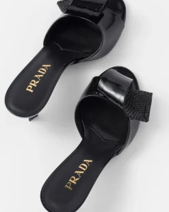 Mujer Prada PANTUFLAS Y CHINELAS^Sandalias De Charol