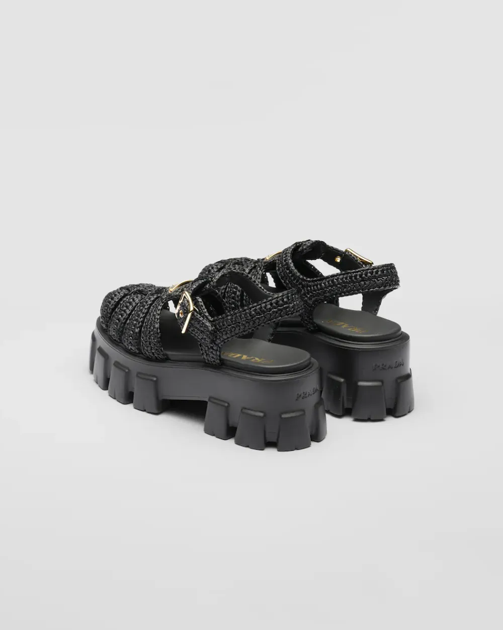 Mujer Prada SANDALIAS^Sandalias De Croché Monolith
