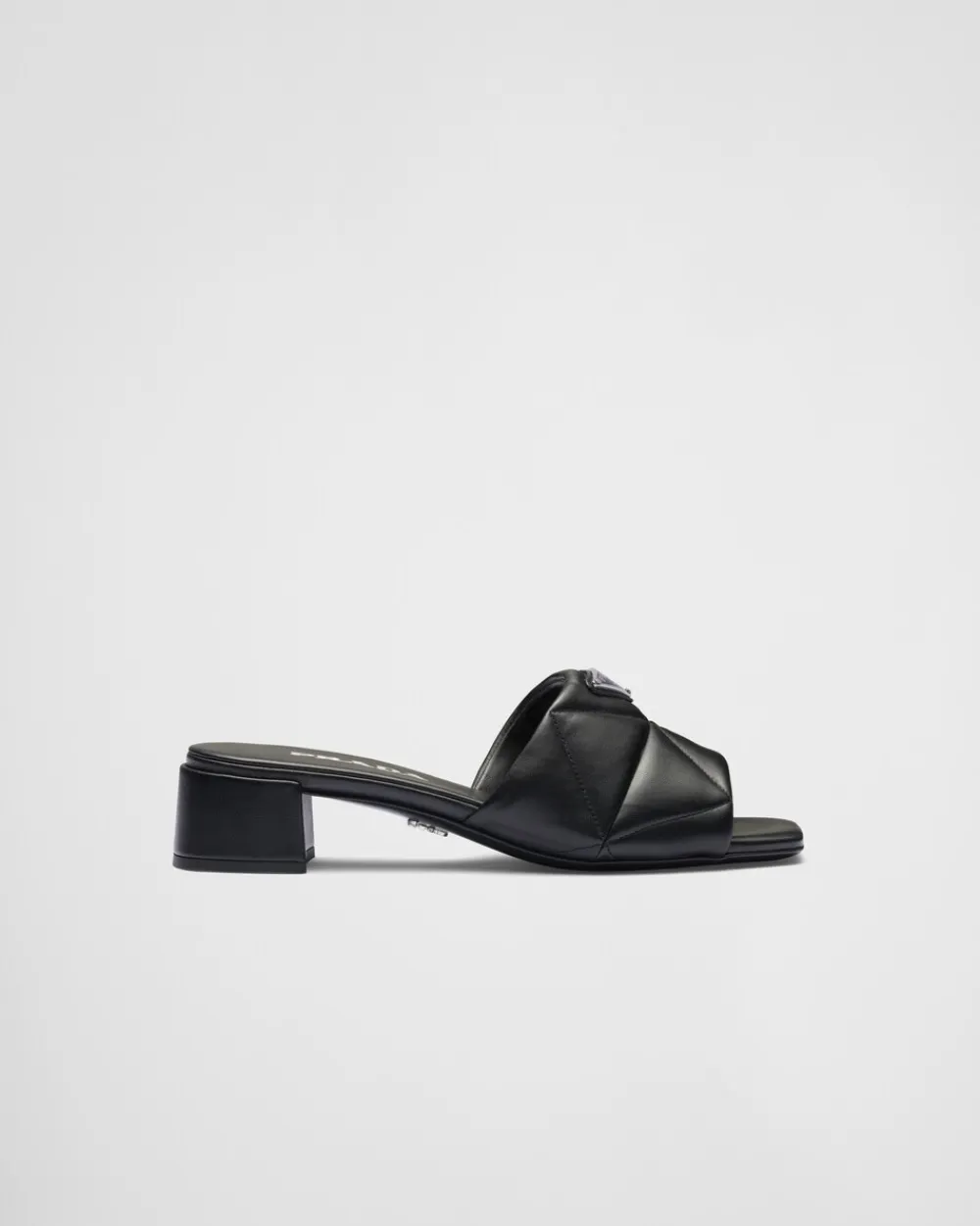 Mujer Prada PANTUFLAS Y CHINELAS^Sandalias De Napa Acolchada