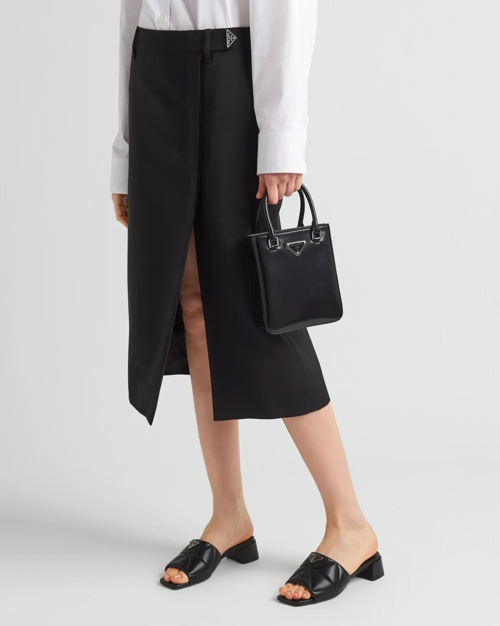 Mujer Prada PANTUFLAS Y CHINELAS^Sandalias De Napa Acolchada