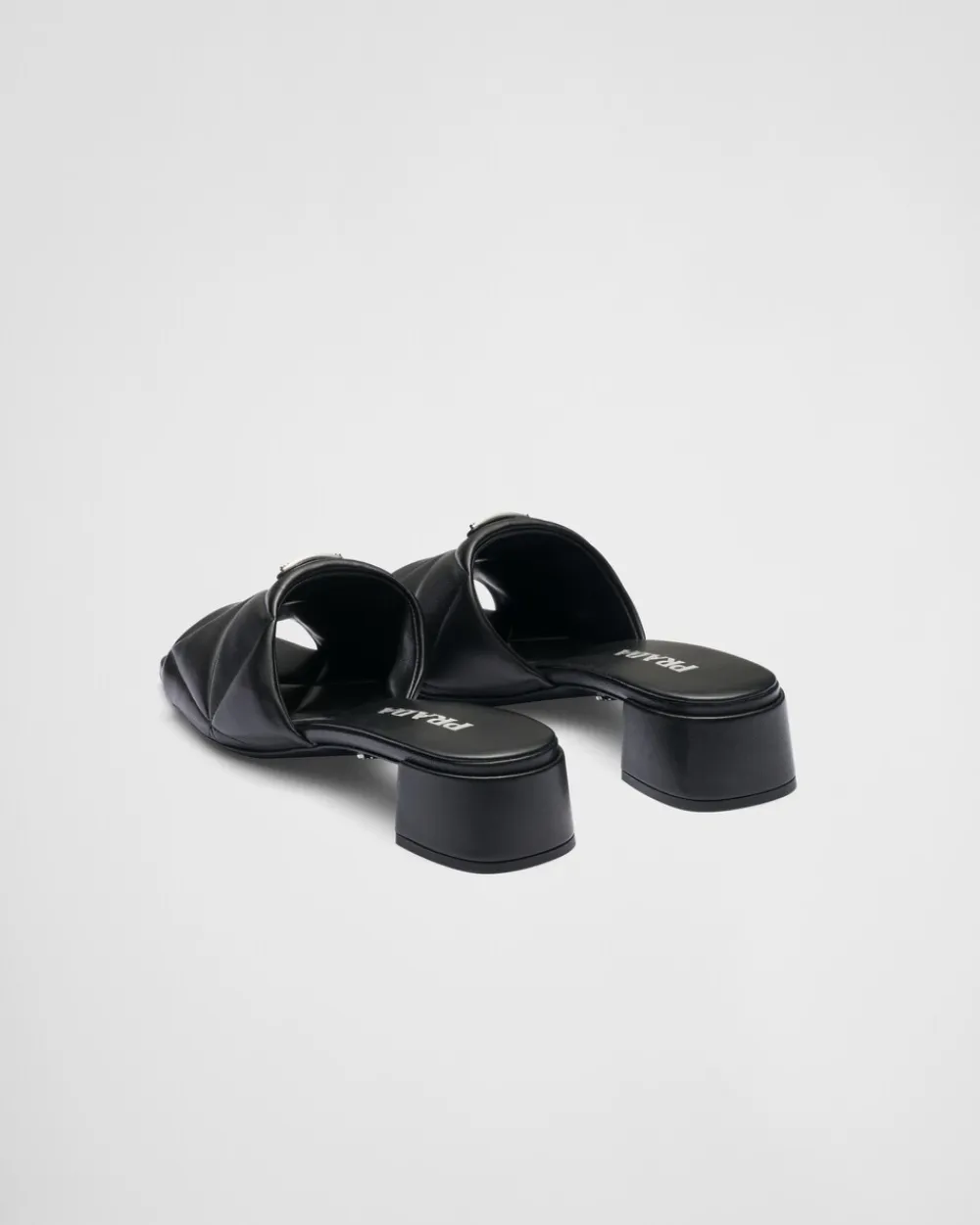 Mujer Prada PANTUFLAS Y CHINELAS^Sandalias De Napa Acolchada