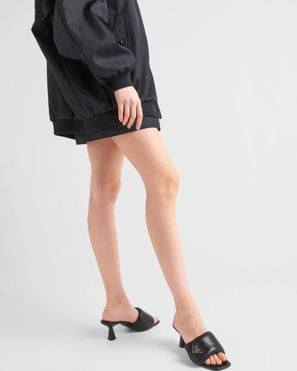 Mujer Prada PANTUFLAS Y CHINELAS^Sandalias De Napa Acolchada Soft