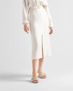 Mujer Prada PANTUFLAS Y CHINELAS^Sandalias De Napa Acolchada Soft