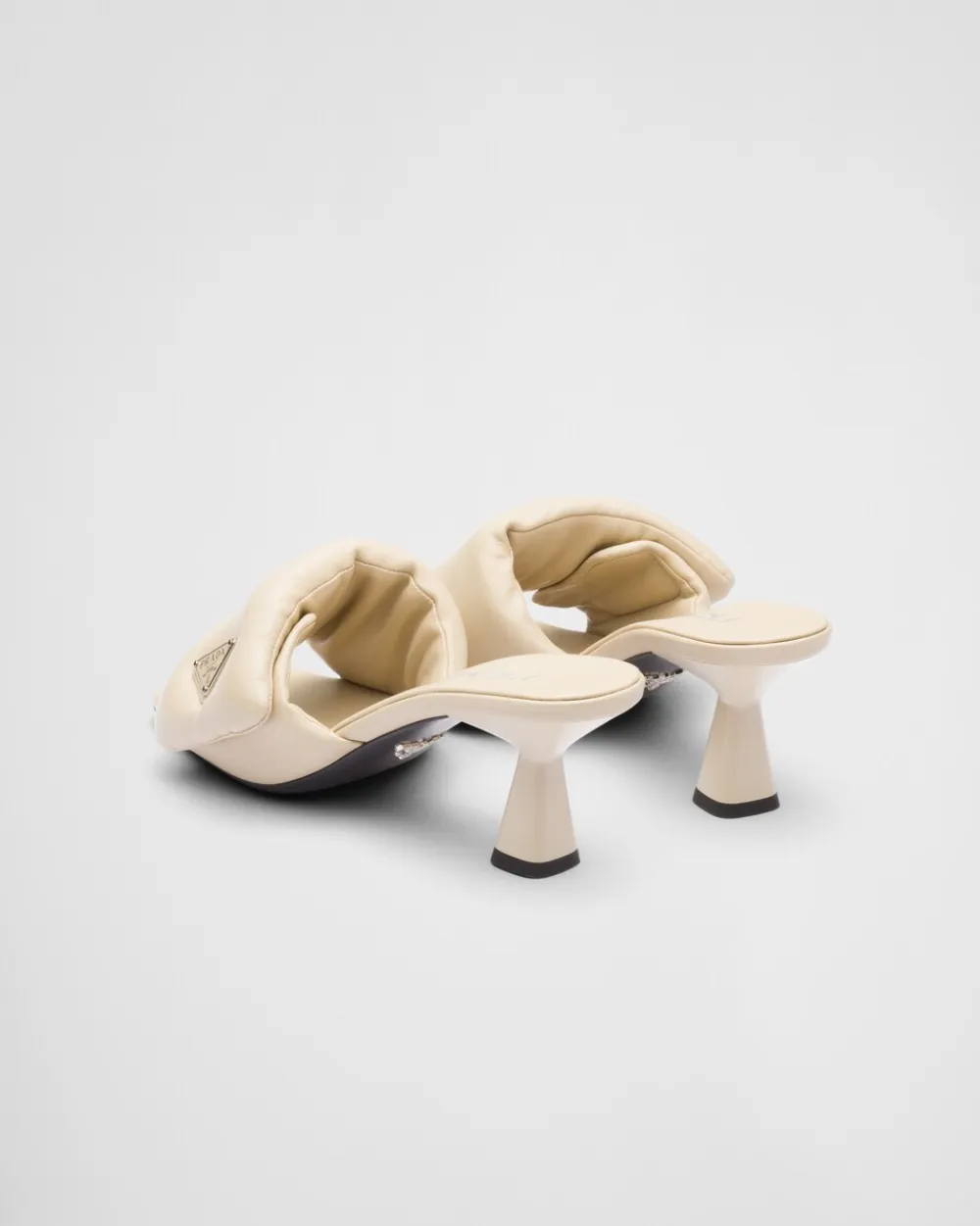 Mujer Prada PANTUFLAS Y CHINELAS^Sandalias De Napa Acolchada Soft