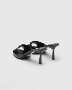 Mujer Prada PANTUFLAS Y CHINELAS^Sandalias De Piel Cepillada