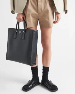 Hombre Prada SANDALIAS^Sandalias De Piel Cepillada