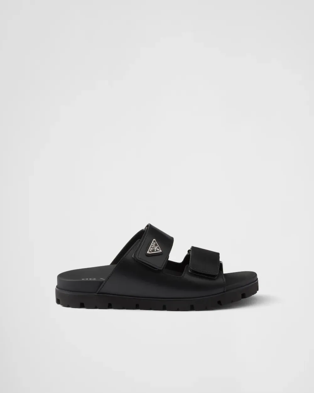 Hombre Prada SANDALIAS^Sandalias De Piel Con Tira