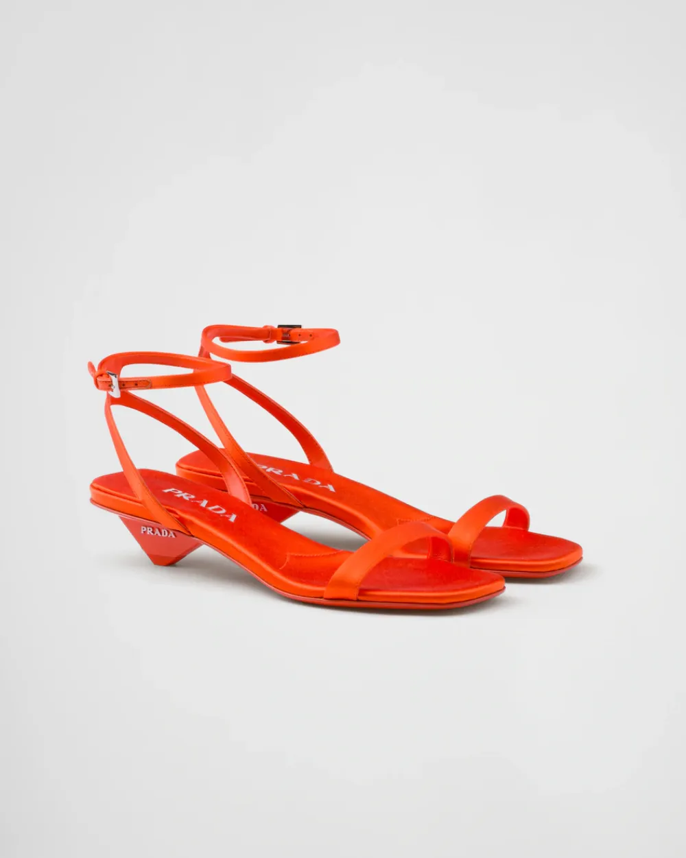Mujer Prada SANDALIAS^Sandalias De Satén
