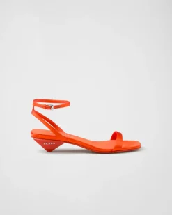 Mujer Prada SANDALIAS^Sandalias De Satén