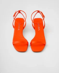 Mujer Prada SANDALIAS^Sandalias De Satén