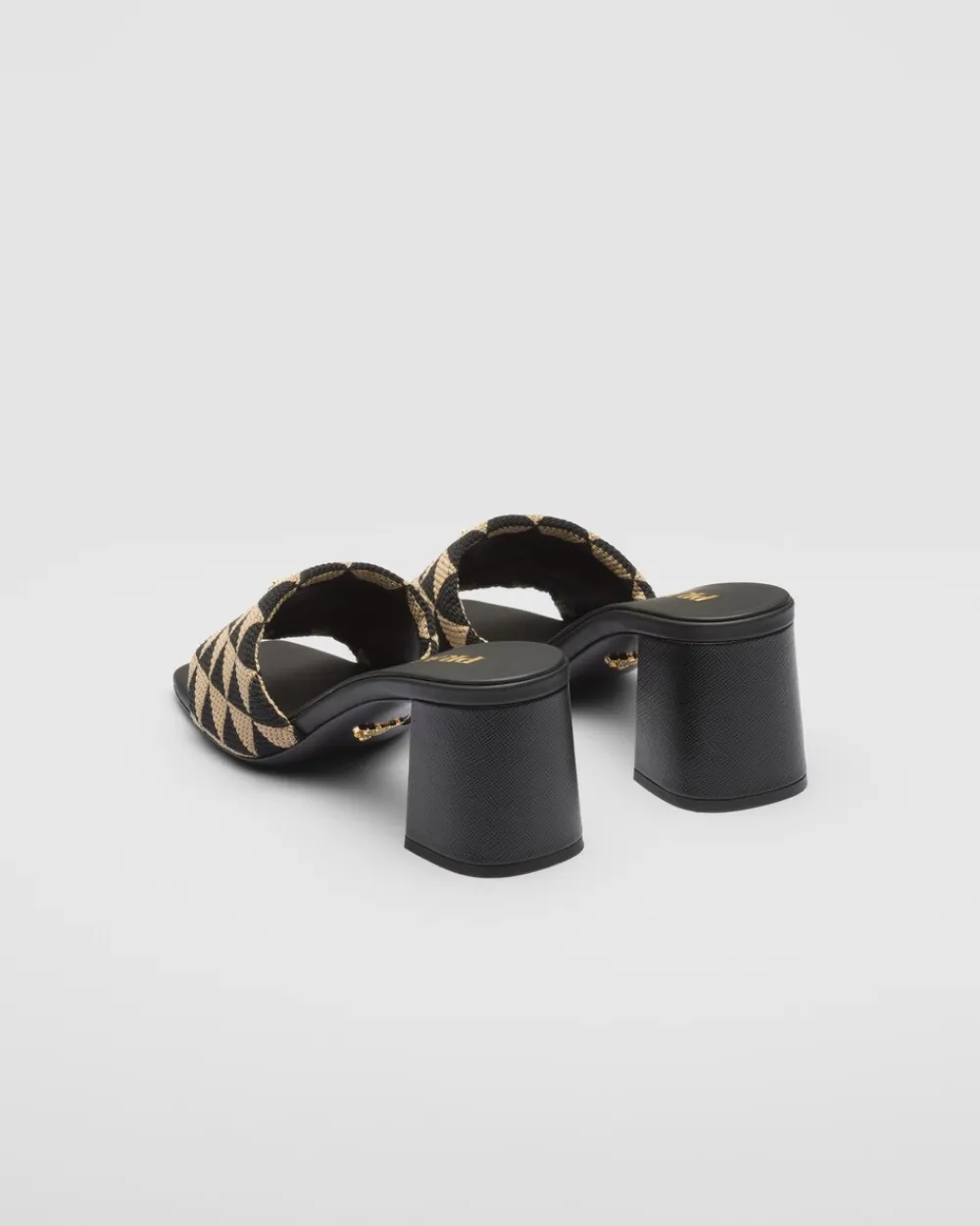 Mujer Prada PANTUFLAS Y CHINELAS^Sandalias De Tejido Bordado