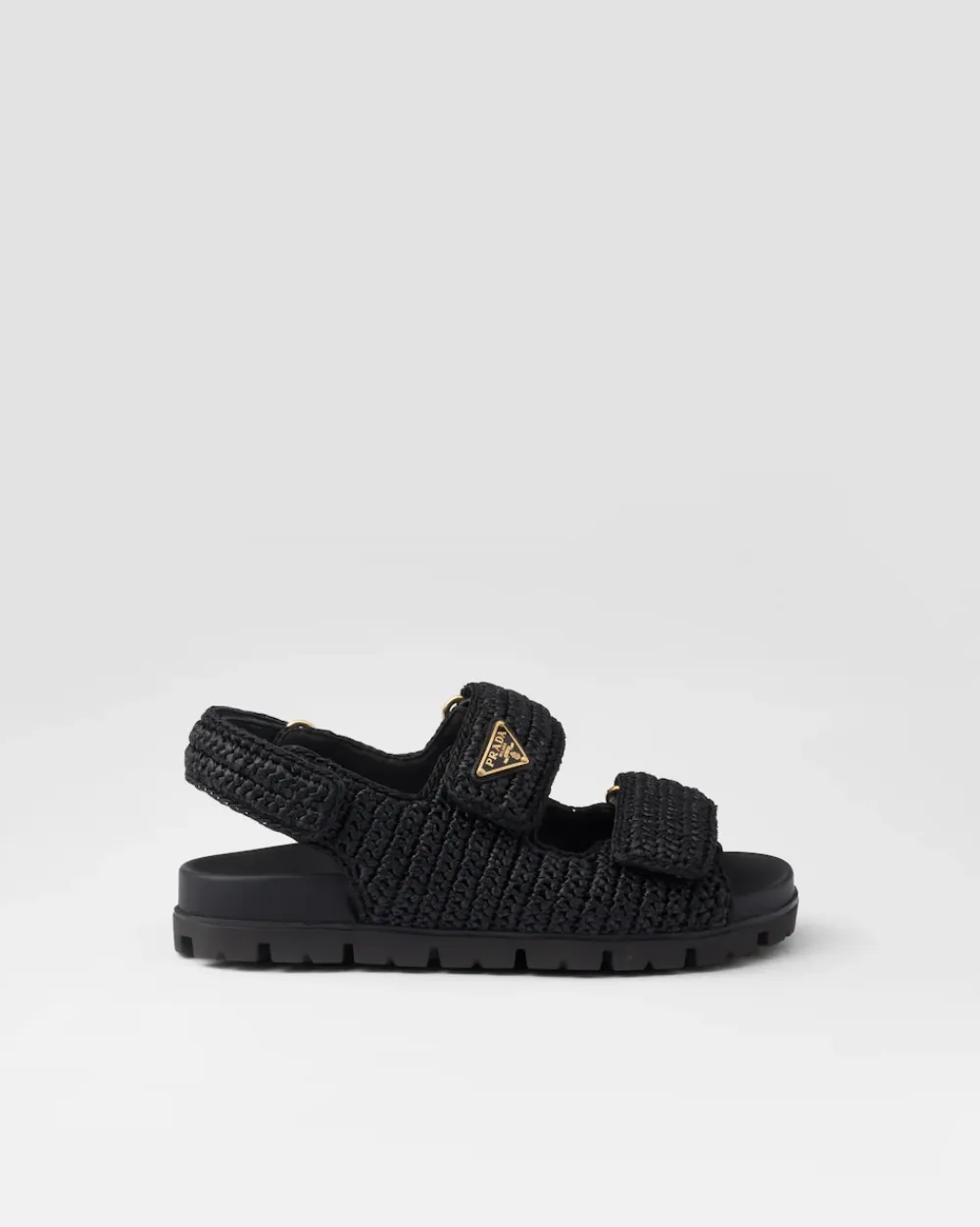 Mujer Prada SANDALIAS^Sandalias De Tejido Trenzado