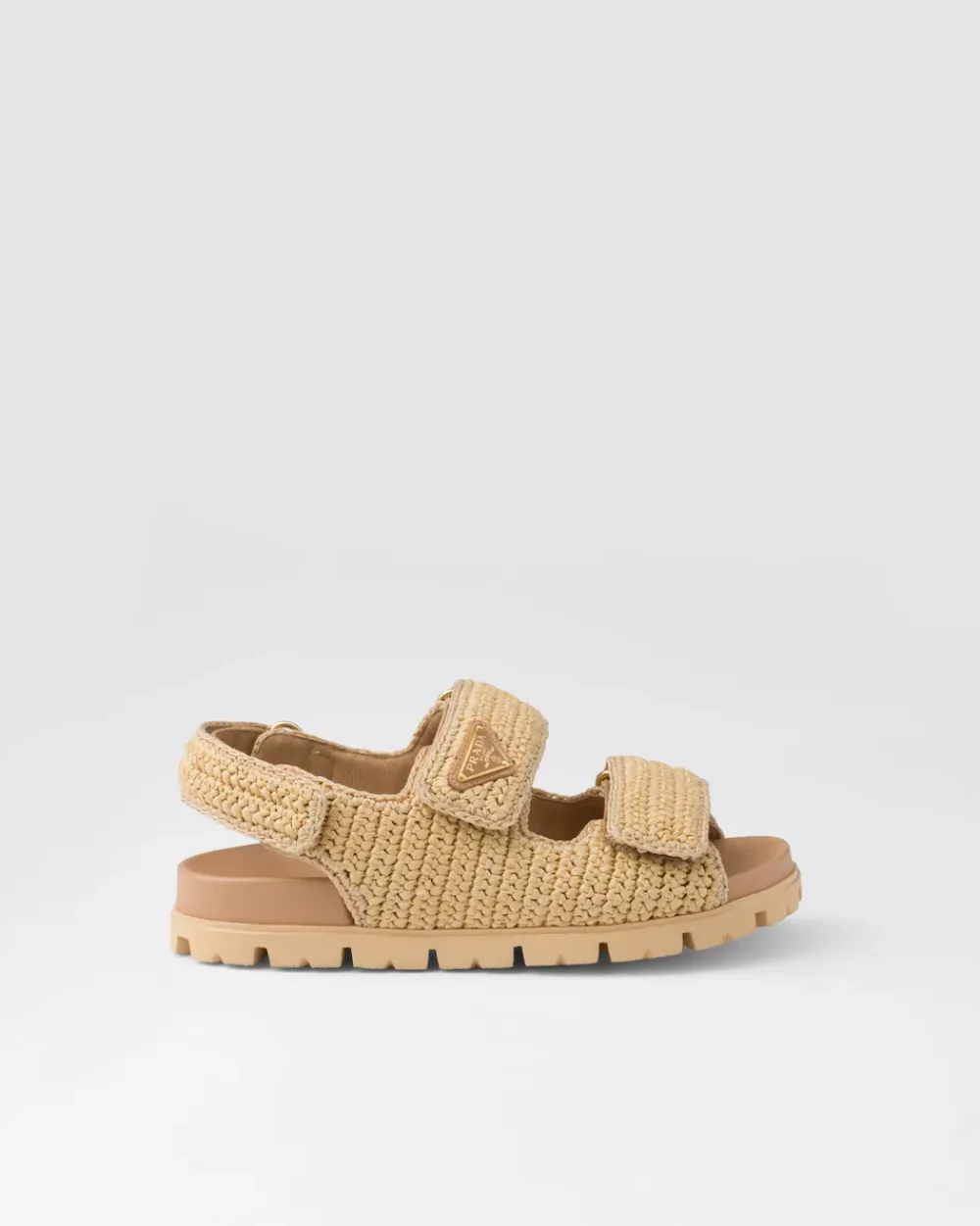 Mujer Prada SANDALIAS^Sandalias De Tejido Trenzado