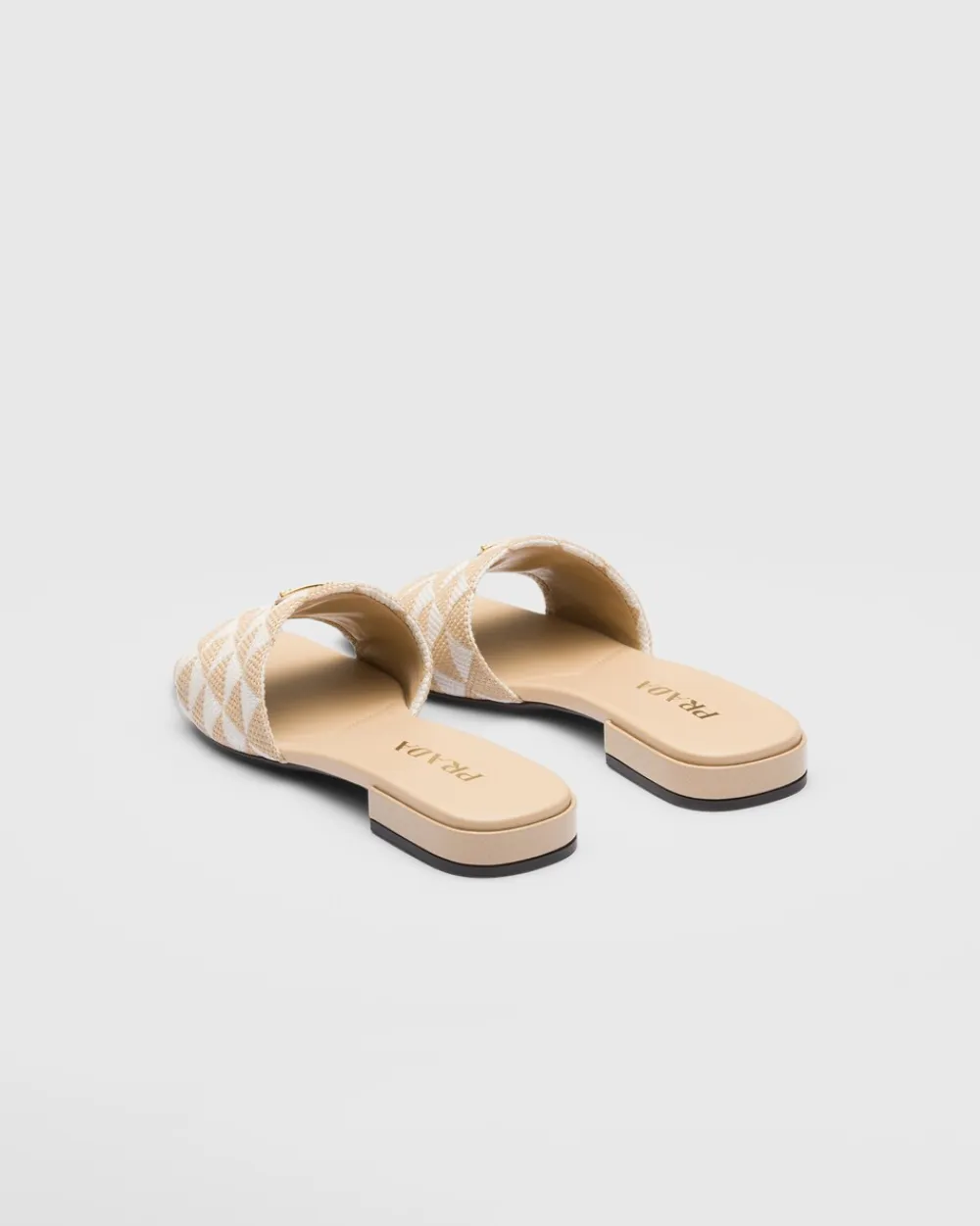 Mujer Prada PANTUFLAS Y CHINELAS^Sandalias En Tela Bordada