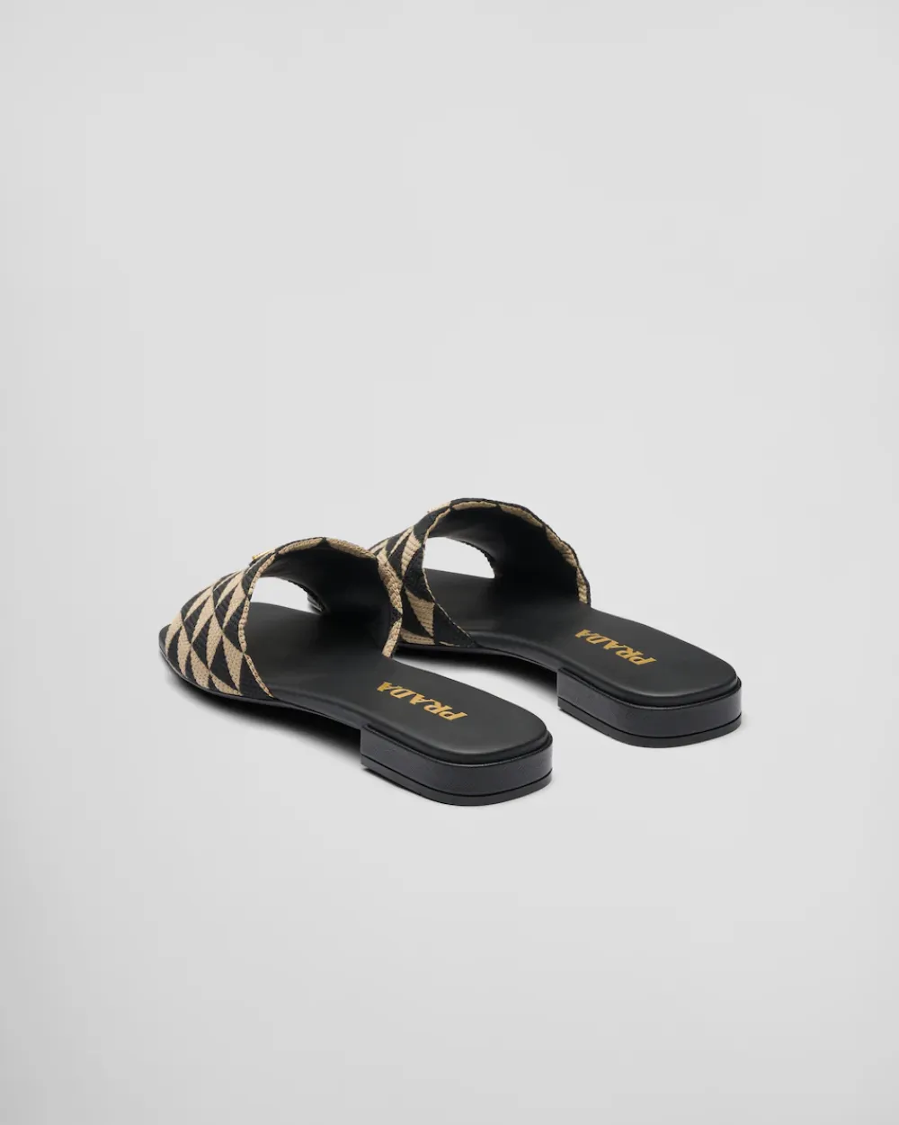 Mujer Prada PANTUFLAS Y CHINELAS^Sandalias En Tela Bordada