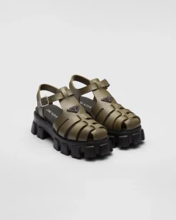 Hombre Prada SANDALIAS^Sandalias Monolith De Goma