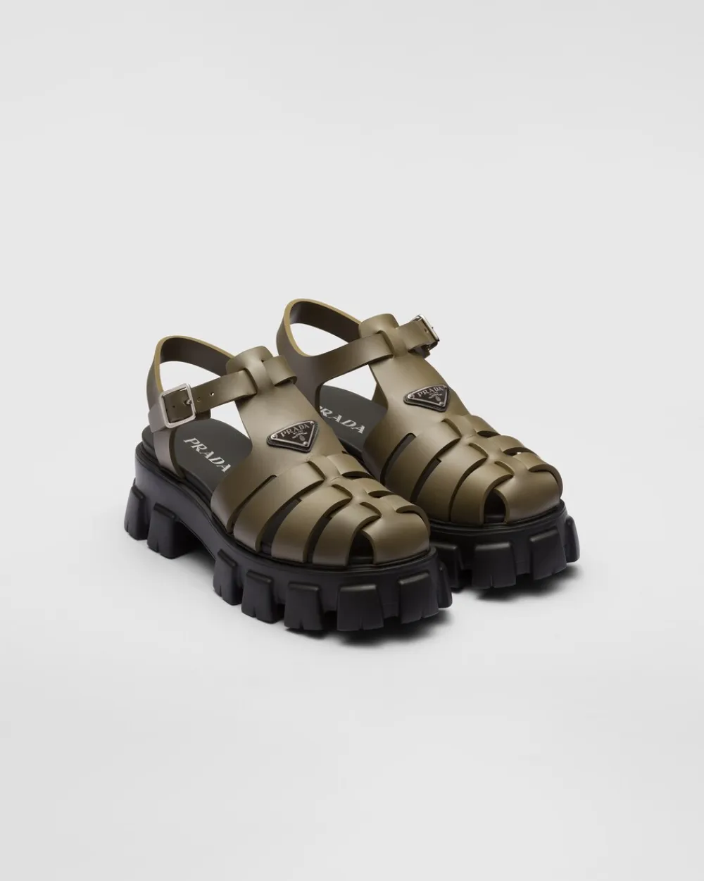 Hombre Prada SANDALIAS^Sandalias Monolith De Goma