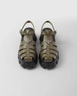 Hombre Prada SANDALIAS^Sandalias Monolith De Goma
