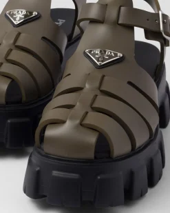 Hombre Prada SANDALIAS^Sandalias Monolith De Goma