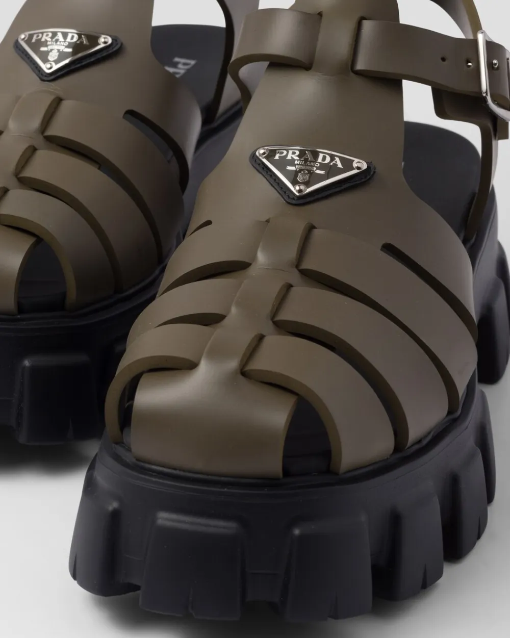 Hombre Prada SANDALIAS^Sandalias Monolith De Goma