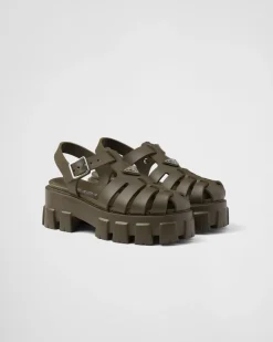 Mujer Prada SANDALIAS^Sandalias Monolith De Goma