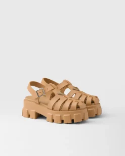 Mujer Prada SANDALIAS^Sandalias Monolith De Goma