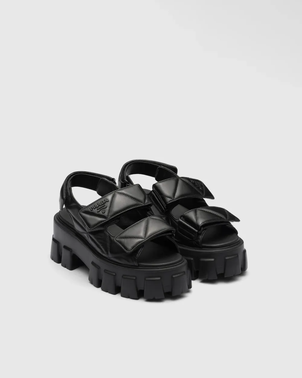 Mujer Prada SANDALIAS^Sandalias Monolith De Napa