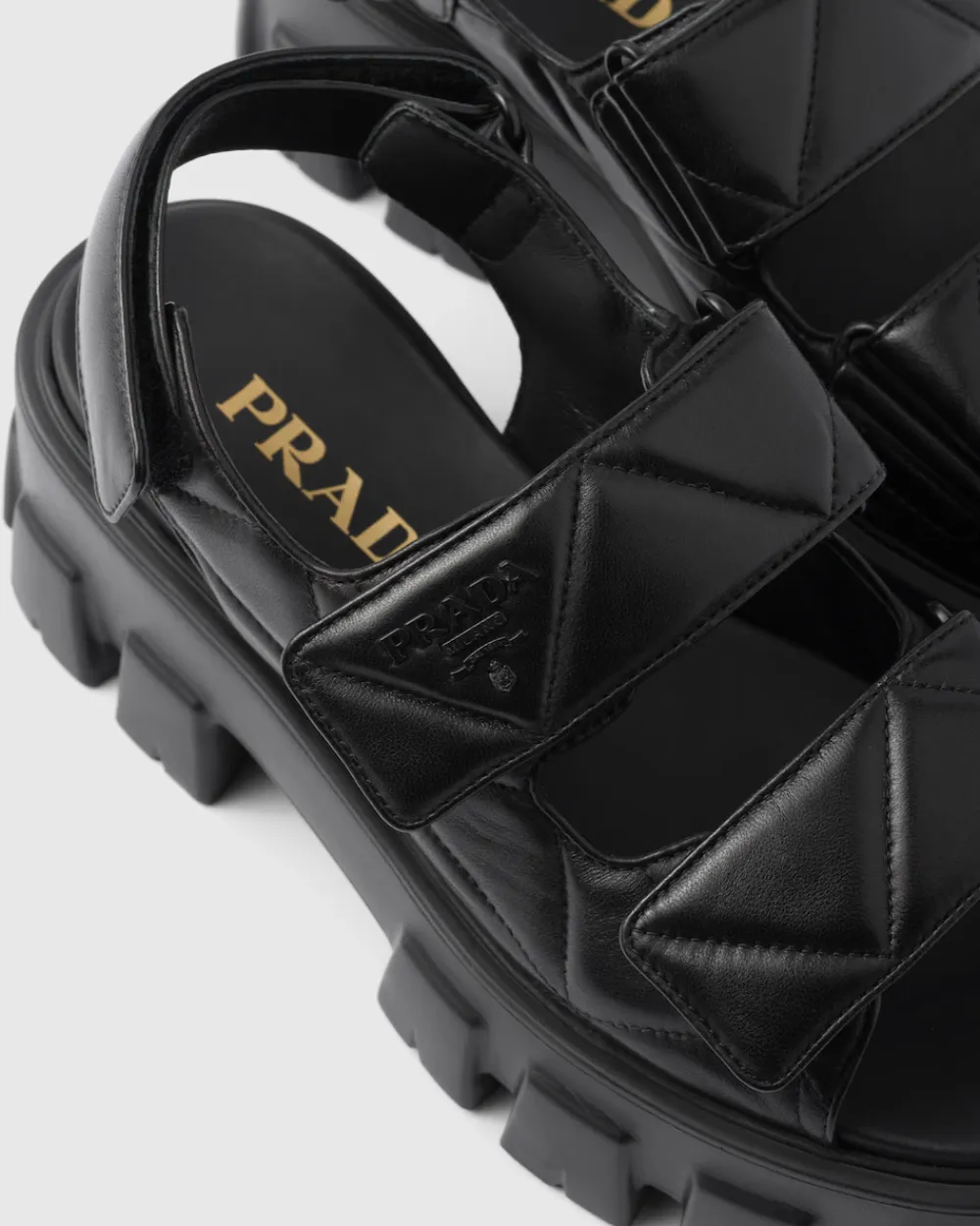 Mujer Prada SANDALIAS^Sandalias Monolith De Napa