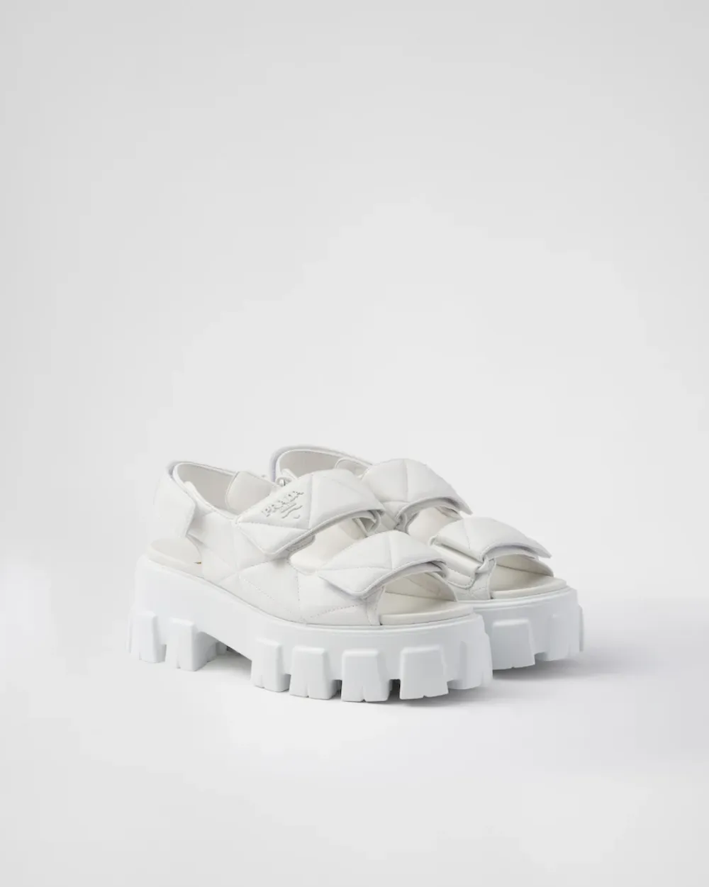 Mujer Prada SANDALIAS^Sandalias Monolith De Napa