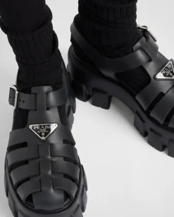 Mujer Prada SANDALIAS^Sandalias Monolith En Goma