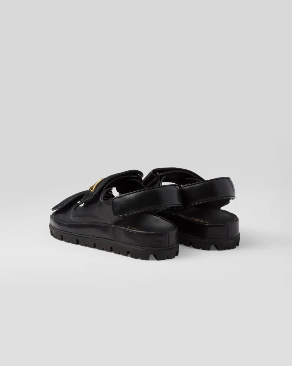 Mujer Prada SANDALIAS^Sandalias Planas De Napa