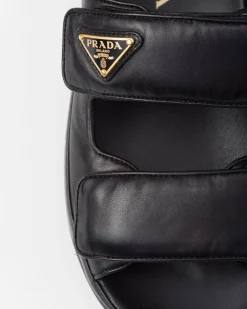 Mujer Prada SANDALIAS^Sandalias Planas De Napa
