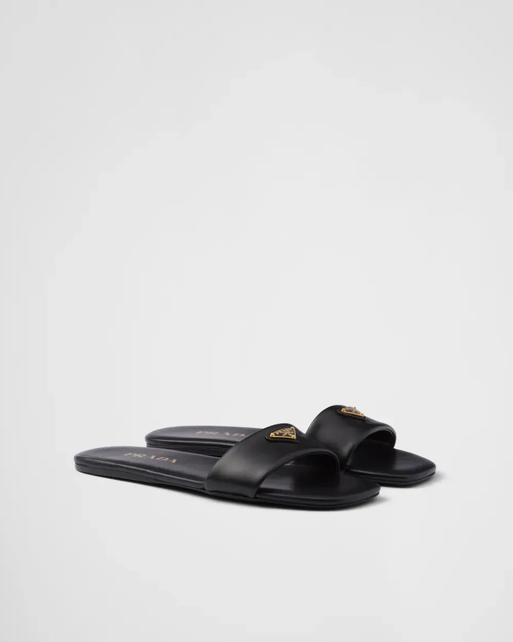 Mujer Prada PANTUFLAS Y CHINELAS^Sandalias Planas De Piel