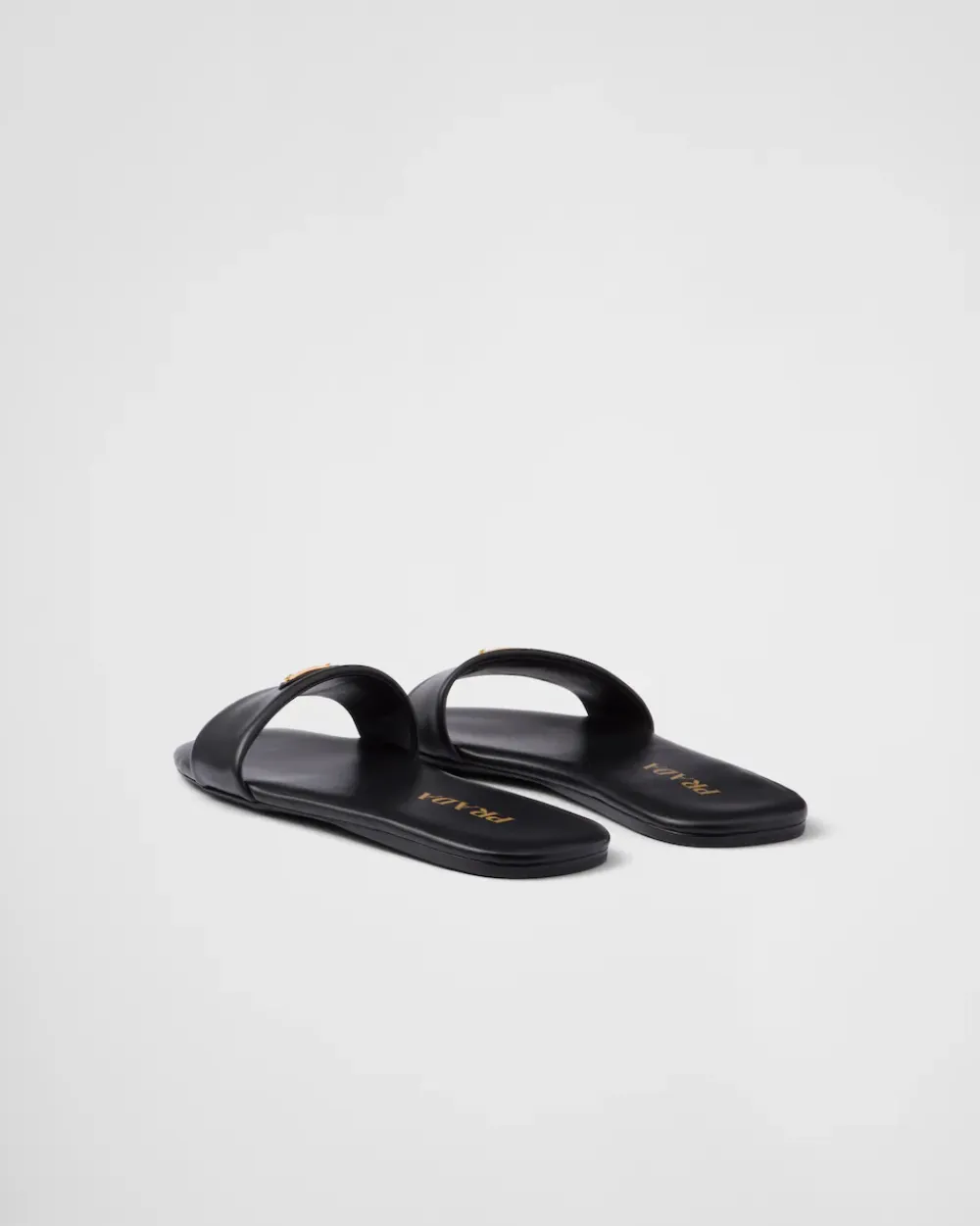 Mujer Prada PANTUFLAS Y CHINELAS^Sandalias Planas De Piel