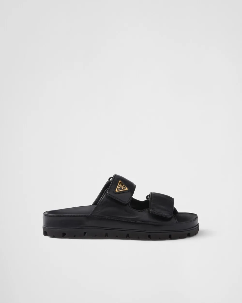 Mujer Prada PANTUFLAS Y CHINELAS^Sandalias Planas De Piel De Napa