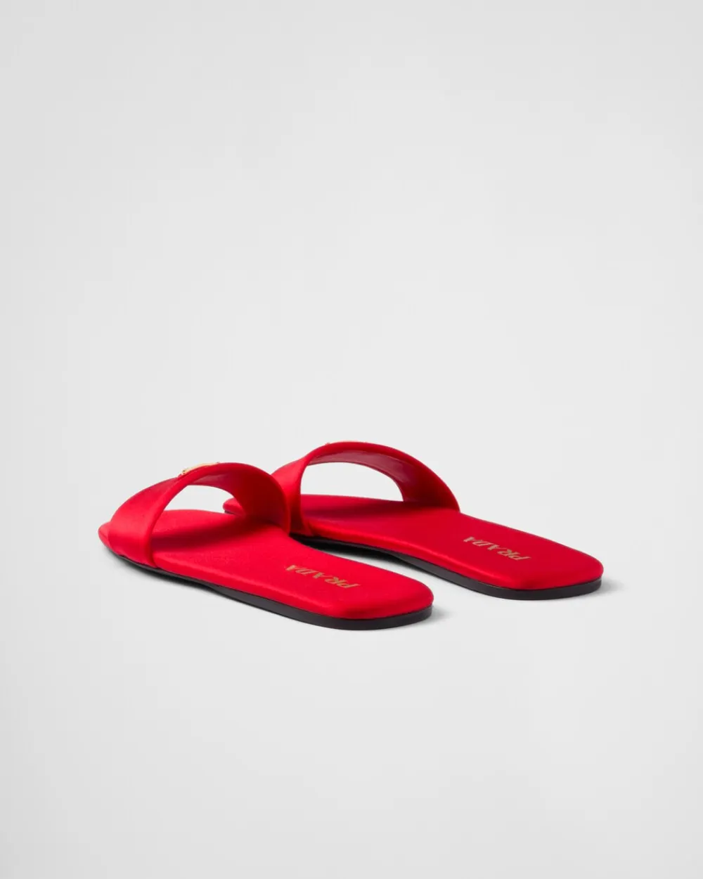 Mujer Prada PANTUFLAS Y CHINELAS^Sandalias Planas De Satén