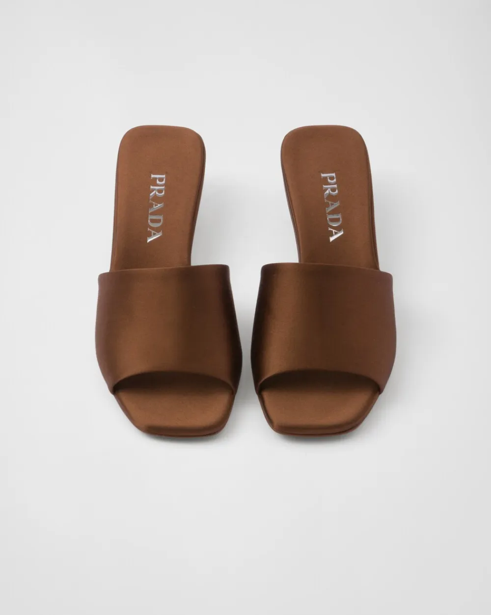 Mujer Prada PANTUFLAS Y CHINELAS^Sandalias Planas De Satén