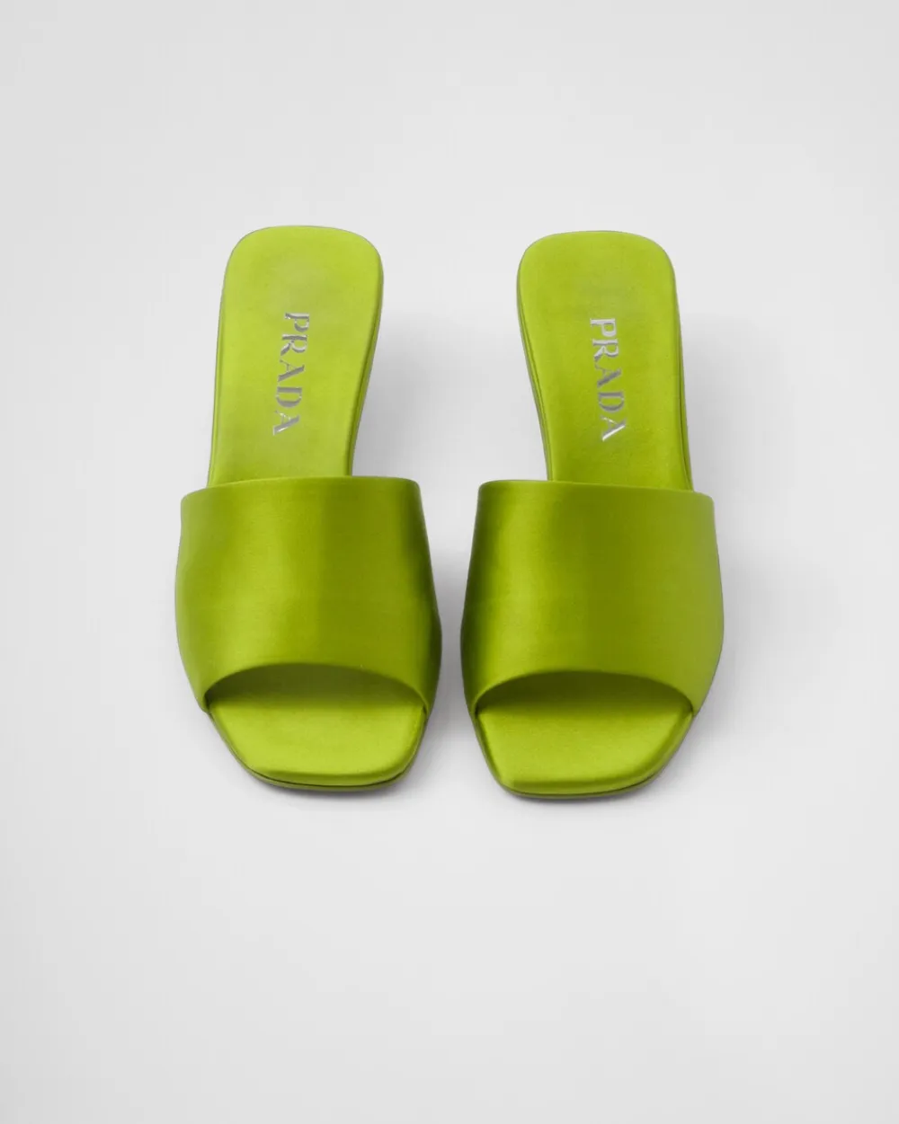 Mujer Prada PANTUFLAS Y CHINELAS^Sandalias Planas De Satén
