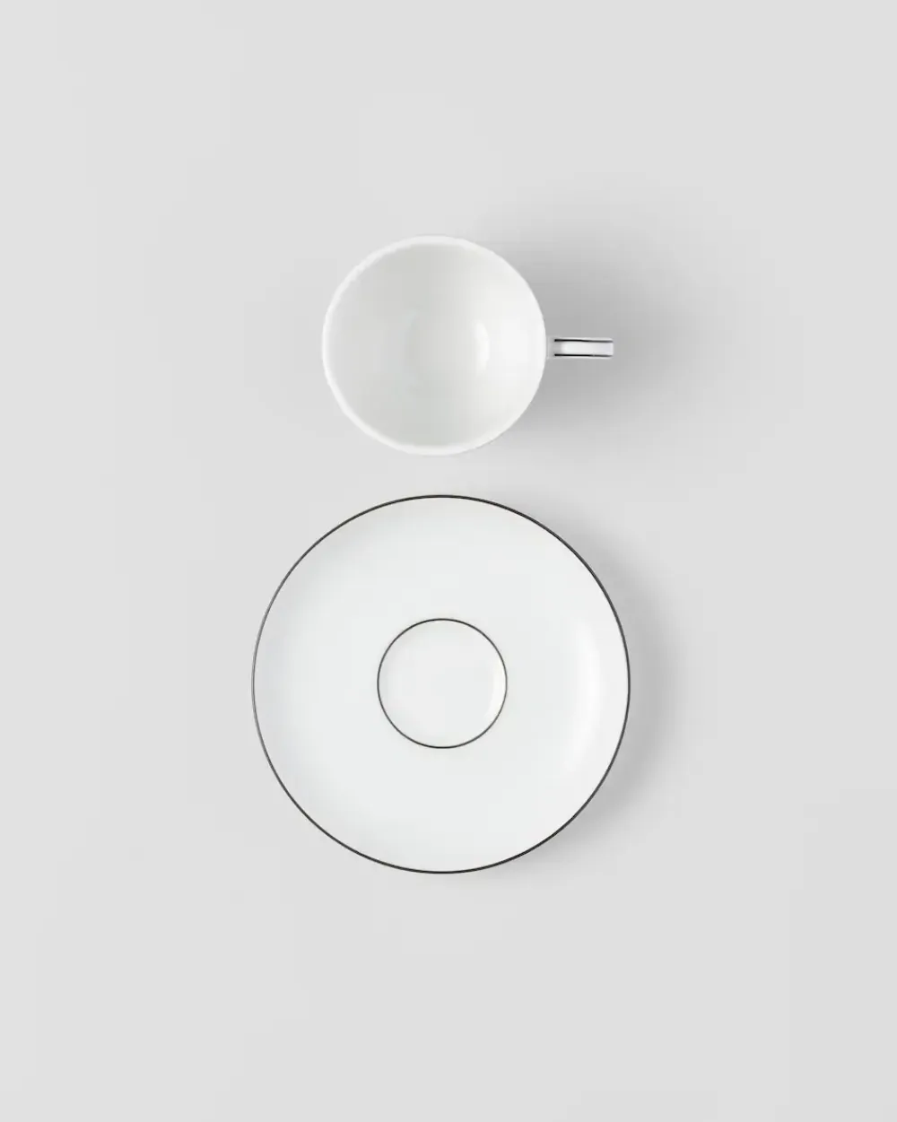 Prada TÉ Y CAFÉ^Set De Cuatro Tazas De Café De Porcelana - Checkerboard