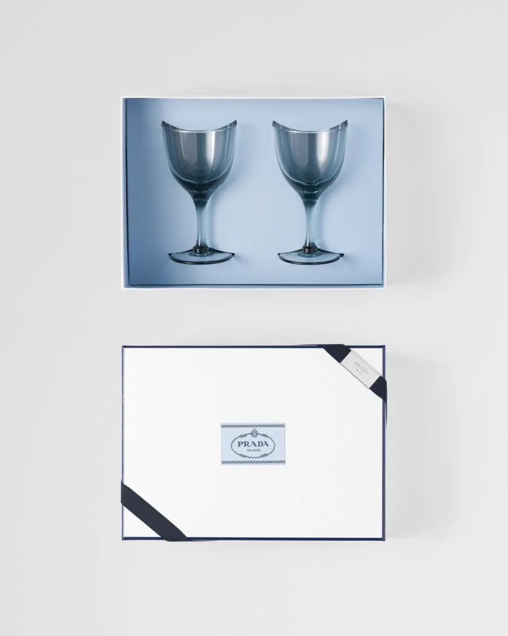 Prada COPAS Y VASOS^Set De Dos Copas De Agua De Cristal - New York
