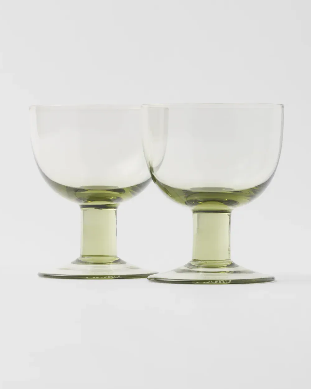 Prada COPAS Y VASOS^Set De Dos Copas De Agua De Cristal - Plinth