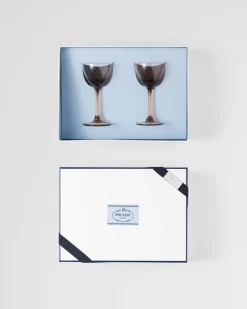 Prada COPAS Y VASOS^Set De Dos Copas De Cóctel De Cristal - New York