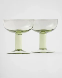 Prada COPAS Y VASOS^Set De Dos Copas De Champán Pompadour De Cristal - Plinth