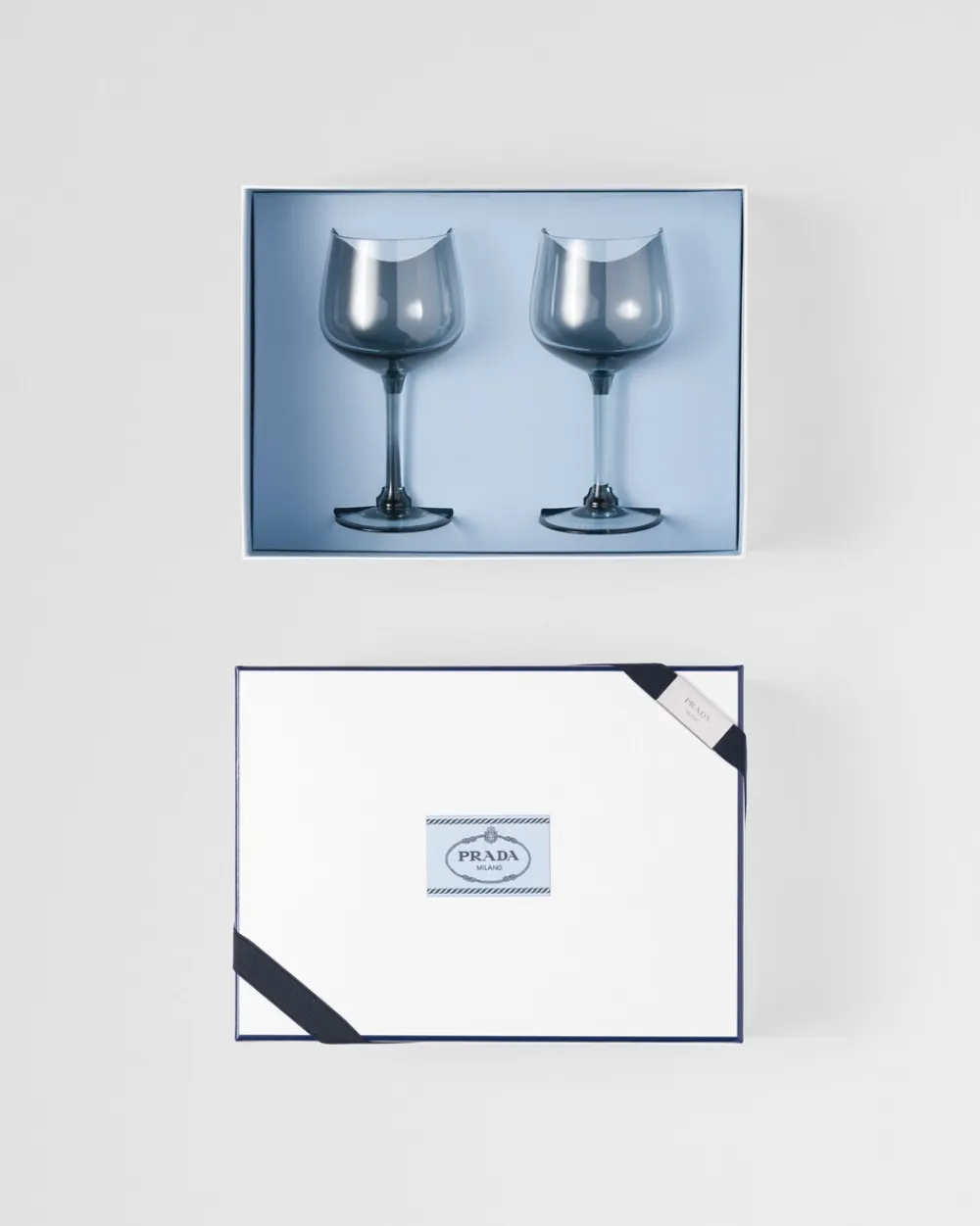 Prada COPAS Y VASOS^Set De Dos Copas De Vino Blanco De Cristal - New York