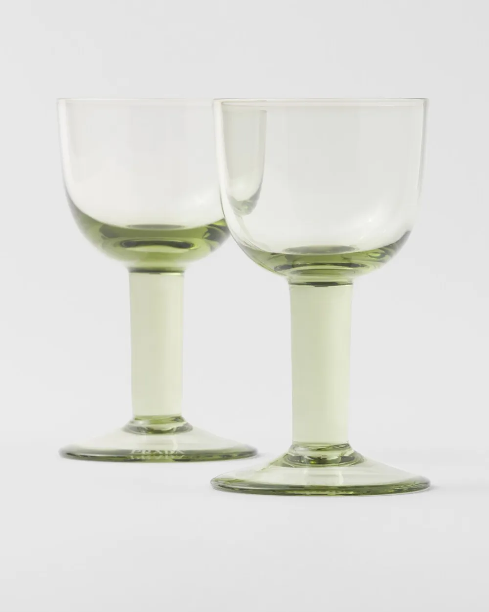 Prada COPAS Y VASOS^Set De Dos Copas De Vino Blanco De Cristal - Plinth