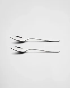 Prada CUBERTERÍA^Set De Dos Cucharillas De Café De Acero Inoxidable