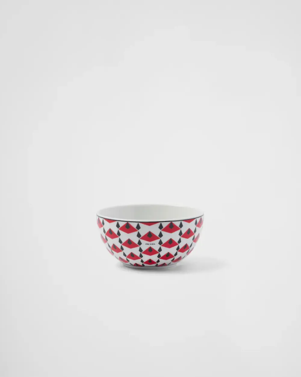 Prada PLATOS Y BOLES^Set De Dos Cuencos De Arroz O Cereales De Porcelana - Vienna Red