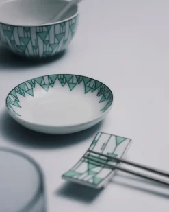 Prada PLATOS Y BOLES^Set De Dos Cuencos De Salsa De Porcelana - Vienna Green