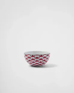 Prada PLATOS Y BOLES^Set De Dos Cuencos De Sopa De Porcelana - Vienna Red